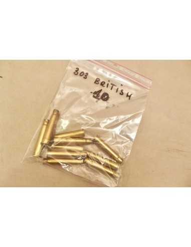 LOT DE 20 DOUILLES EN VRAC .303  BRITISH.