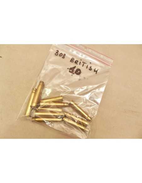 LOT DE 20 DOUILLES EN VRAC .303  BRITISH.