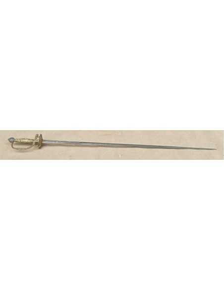 ÉPÉE A LA MOUSQUETAIRE EPOQUE LOUIS XV.