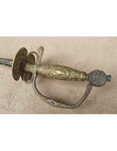 ÉPÉE A LA MOUSQUETAIRE EPOQUE LOUIS XV.