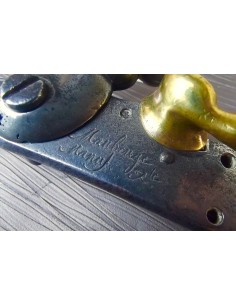 PLATINE DE FUSIL RÈGLEMENTAIRE D'INFANTERIE Mle 1777. 2