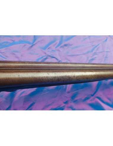 FUSIL DE CHASSE JUXTAPOSE A BROCHE LIEGEOIS.