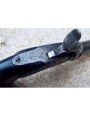 PISTOLET DE POCHE A PERCUSSION A CROSSE RENAISSANCE.