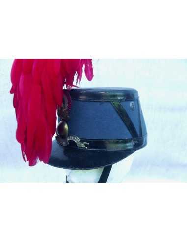 SHAKO DE L’ÉCOLE MILITAIRE DE ST-CYR IIIe RÉPUBLIQUE.