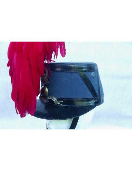 SHAKO DE L’ÉCOLE MILITAIRE DE ST-CYR IIIe RÉPUBLIQUE.