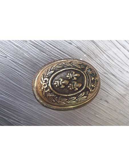 CALOTTE DE PISTOLET DES GARDES AU CORPS DU ROI Mle 1814.