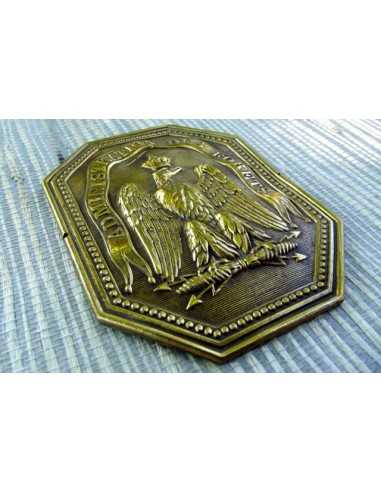PLAQUE DE L’ADMINISTRATION DES FORETS SECOND EMPIRE.