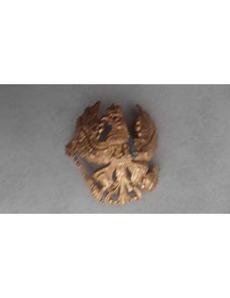 PLAQUE DE CASQUE A POINTE D’OFFICIER PRUSSIEN 1895.