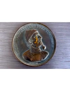 MEDAILLE DE TABLE COMMANDANT COUSTEAU.