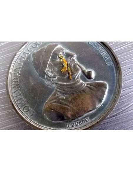MEDAILLE DE TABLE COMMANDANT COUSTEAU.