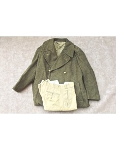 MANTEAU DE GENDARME SECONDE GUERRE-ANNÉES 50.