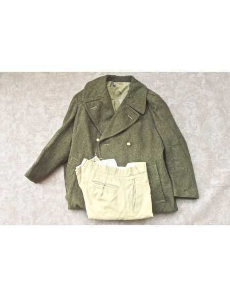 MANTEAU DE GENDARME SECONDE GUERRE-ANNÉES 50.