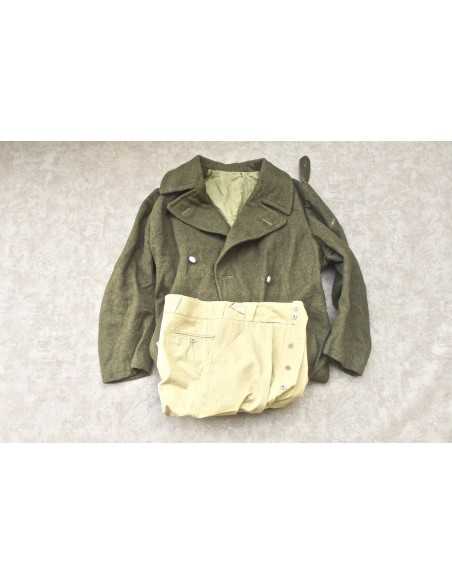 MANTEAU DE GENDARME SECONDE GUERRE-ANNÉES 50.