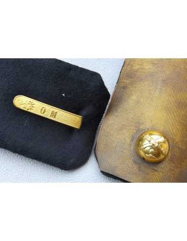 PAIRE D’EPAULETTES D’OFFICIER D’ARTILLERIE IIIe REPUBLIQUE.