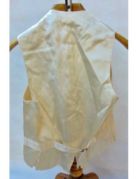 GILET D'HABIT DE SOIREE ANNEES 1920.