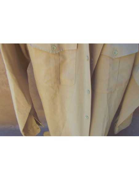 CULOTTE ET CHEMISE KAKI - EPOQUE SECONDE GUERRE MONDIALE.