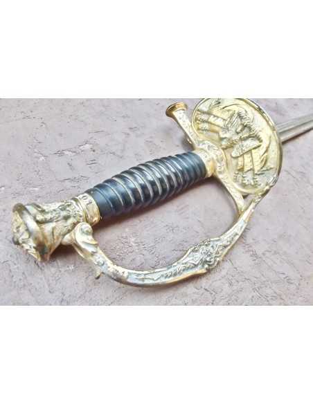 ÉPÉE D'OFFICIER SUPÉRIEUR TOUTES ARMES Mle 1852.