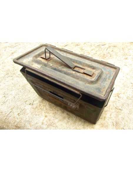 CAISSE DE MUNITIONS FRANCAISE POUR BANDES DE 12.7.