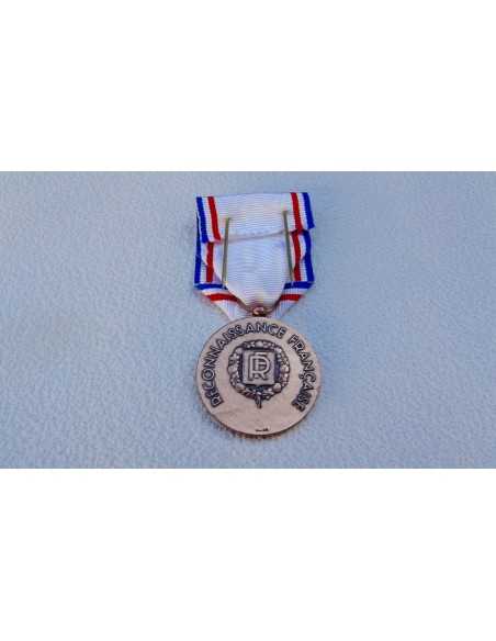 MÉDAILLE RECONNAISSANCE FRANÇAISE.