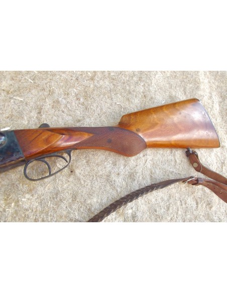 FUSIL DE CHASSE VERNEY-CARRON HAMMERLESS JUXTAPOSÉ "PIONNIER".