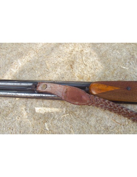 FUSIL DE CHASSE VERNEY-CARRON HAMMERLESS JUXTAPOSÉ "PIONNIER".