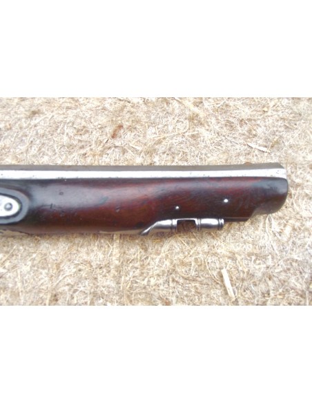PISTOLET DE VOYAGE JALABERT-LAMOTTE, vers 1790, TRANSFORME À PERCUSSION.