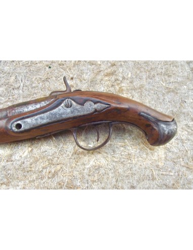 PISTOLET DE POCHE A SILEX TRANSFORME...