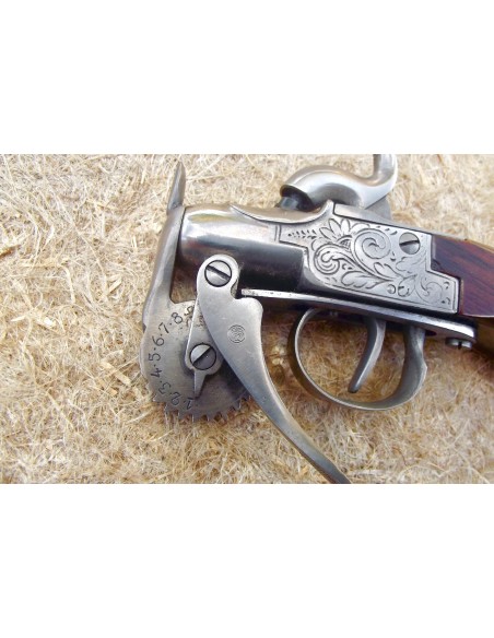 REPLIQUE DE PISTOLET ÉPROUVETTE A PERCUSSION.