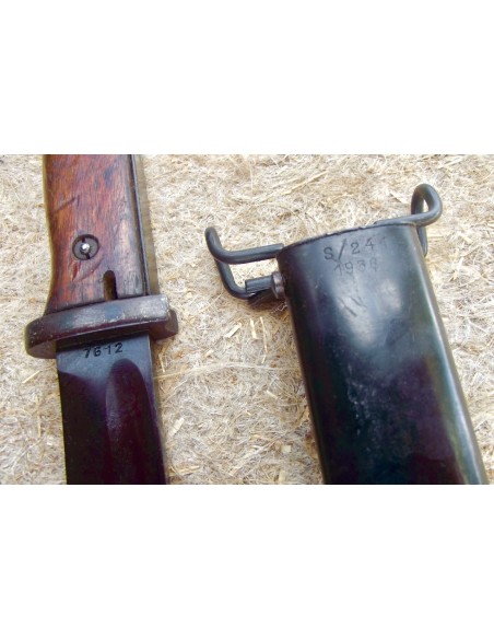 NORVÈGE Mle 1957 MODIFIE DU 84-98 3e TYPE POUR GARAND.