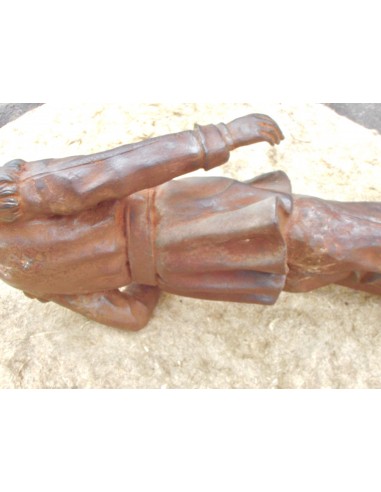 GRANDE STATUETTE D’UN OFFICIER U.S....