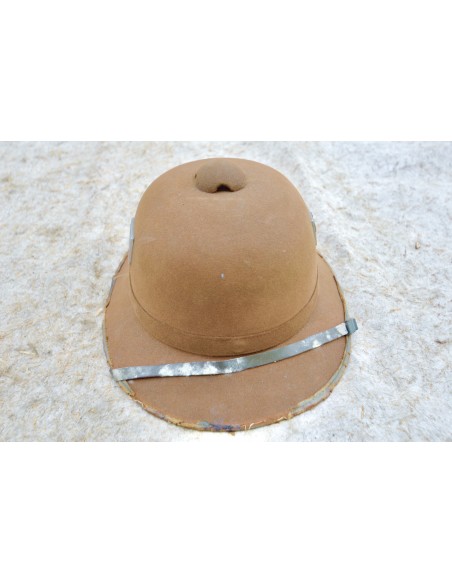 CASQUE EN FEUTRE HEER DE L’AFRIKAKORPS.
