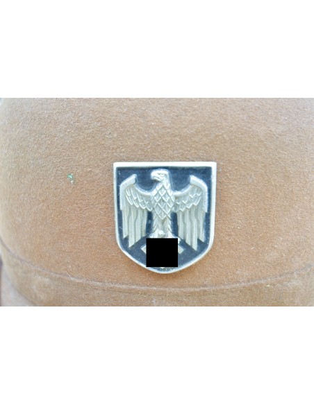 CASQUE EN FEUTRE HEER DE L’AFRIKAKORPS.