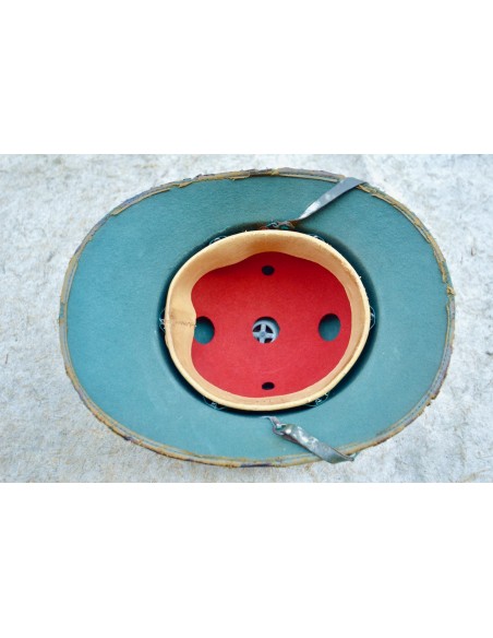 CASQUE EN FEUTRE HEER DE L’AFRIKAKORPS.