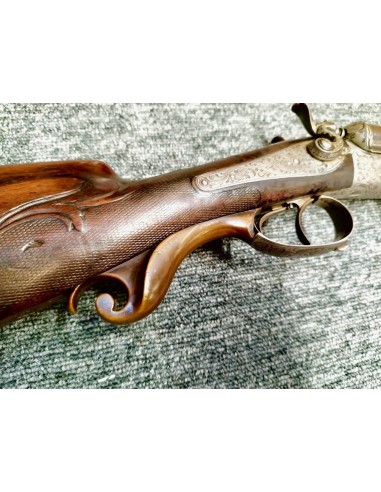 BEAU FUSIL MIXTE DE LUXE A CHIENS...
