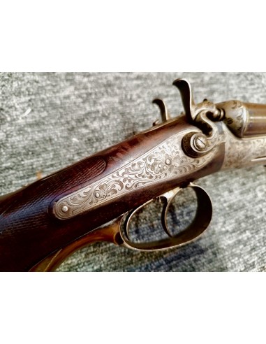BEAU FUSIL MIXTE DE LUXE A CHIENS...