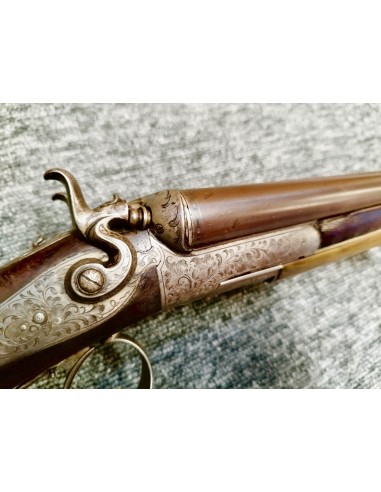 BEAU FUSIL MIXTE DE LUXE A CHIENS...