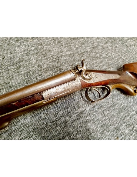 BEAU FUSIL MIXTE DE LUXE A CHIENS EXTERNES SIGNE HAYDT