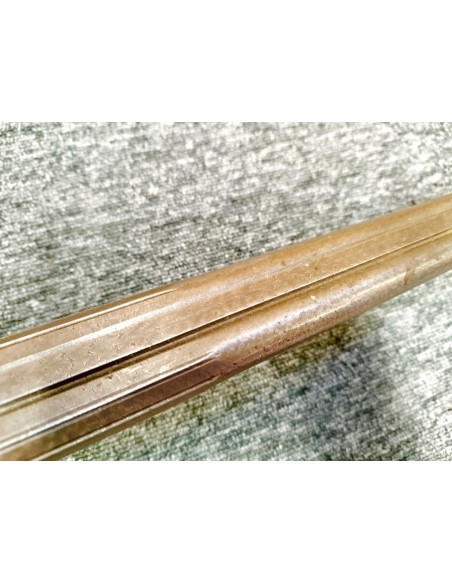 EXCELLENT FUSIL JUXTAPOSE DE LUXE A CHIENS EXTERNES SIGNE RIEGER