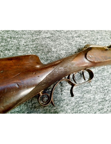 IMPRESSIONNANTE CARABINE DE TIR SUR BOITIER MAUSER 1871