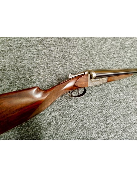 FUSIL DE CHASSE JUXTAPOSE HAMMERLESS SIGNE SAIVE