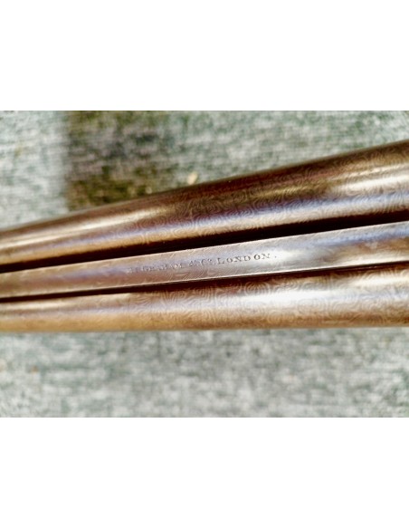 FUSIL DE CHASSE JUXTAPOSE HAMMERLESS SIGNE GRAHAM – LONDRES