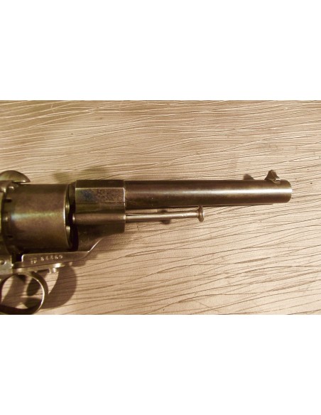 REVOLVER LEFAUCHEUX Mle 1858 FABRICATION D'OFFICIER.