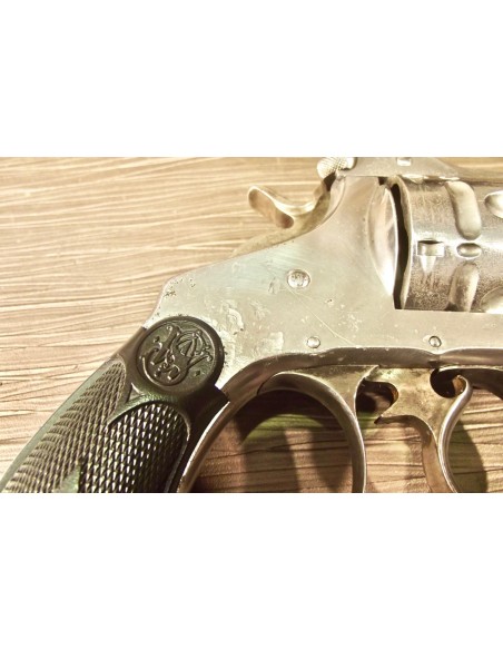SMITH & WESSON 44 DOUBLE ACTION FIRST MODEL REVOLVER.