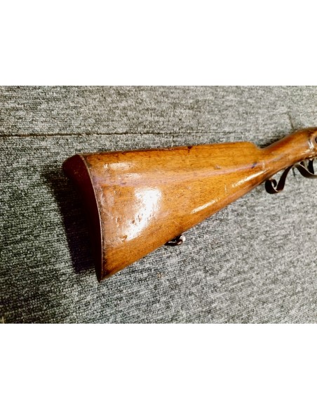 FUSIL DE CHASSE A PERCUSSION MONOCOUP.