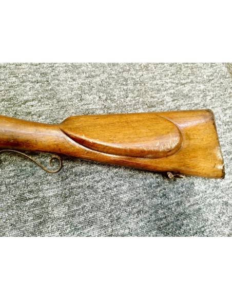 FUSIL DE CHASSE A PERCUSSION MONOCOUP.