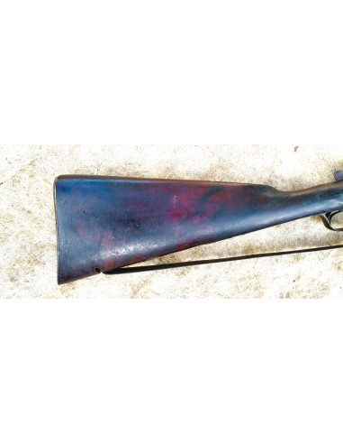 FUSIL DE CHASSE JUXTAPOSÉ A CHIENS...