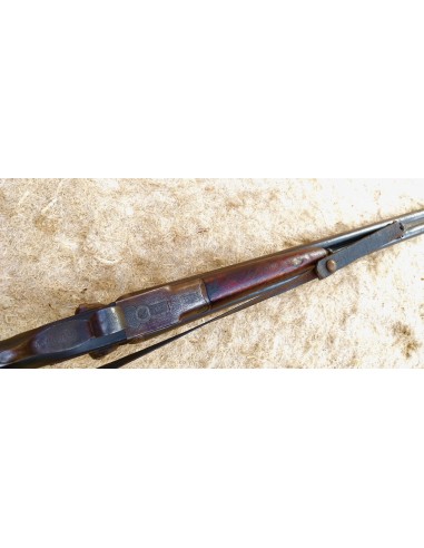 FUSIL DE CHASSE JUXTAPOSÉ A CHIENS...