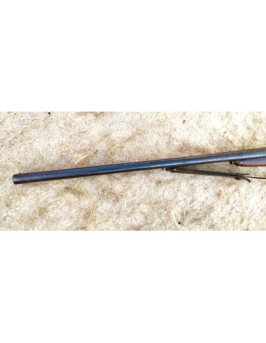 FUSIL DE CHASSE JUXTAPOSÉ A CHIENS...