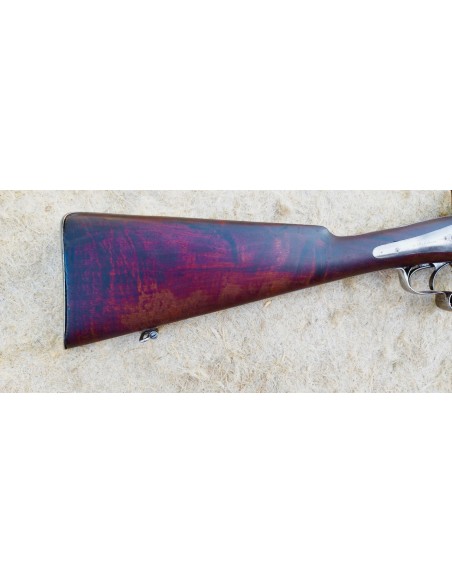 FUSIL JUXTAPOSE A BROCHES SIGNE PONDEVAUX.