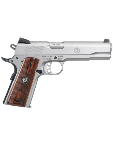 PISTOLET RUGER SR1911 INOX - CAL...